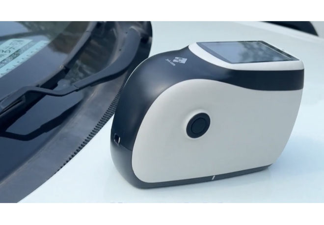 MS3012多角度分光测色仪测量车漆的颜色